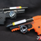 2 shot pepper gun in orange or black